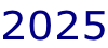 2025